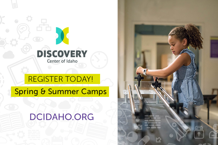 Register today! Spring and summer camps. DCIDAHO.ORG