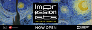 Impressionists Immersive exhibition now open at the Discovery Center of Idaho.